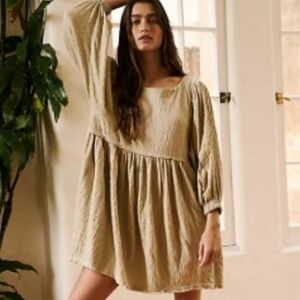 New Free People Babydoll Dress